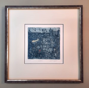 Aninowska Joanna / Izrael / grafika / 43 x 43