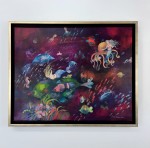 Kotewicz Hanna  / Kiedyś byłam syreną /  płótno-akryl / 45 x 55