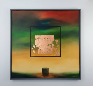 Winkiel Bogdan /  Nasze lata I / 60 x 60 / olej-płótno  