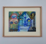 Żarski Henryk / Magdalena  /  44 x 56 / tech. mieszana-papier   