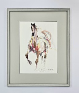 Jarocki Krzysztof  / Konie / 63 x 52 / tech. mieszana-papier  