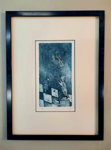 Aninowska Joanna / Muzykalne drzewko / grafika / 39 x 29