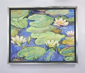 Ratajczyk Marek / Nenufary  / olej płótno / 88 x 108