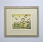 Purzycka Edyta / Iść w stronę słońca  / grafika /  43 x 50