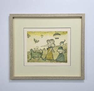 Purzycka Edyta / Iść w stronę słońca  / grafika /  43 x 50