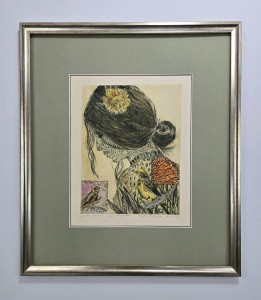 Edyta Purzycka / Suita ptasia / grafika / 51 x 45  