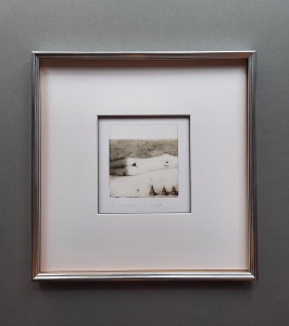 Radzikowska Elżbieta / W kabaretkach / 41 x 40 / grafika