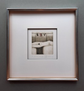 Radzikowska Elżbieta / Po praniu / 41 x 40 / grafika