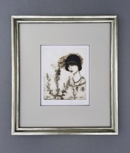 Radzikowska Elżbieta / Lwia paszcza / 48 x 43 / grafika