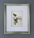 Radzikowska Elżbieta / Turystka z ptaszkiem / 48 x 41 / grafika