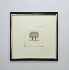 Bocianowska Elżbieta / Dwukrotność /akwaforta/ 34 x 34