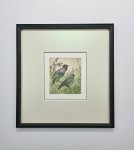 Bocianowski Marian  / Szpaki  /  grafika / 39 x 37