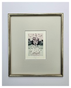 Jiri Brazda  / Zamarznięta / tech.mieszana / 40 x 35  