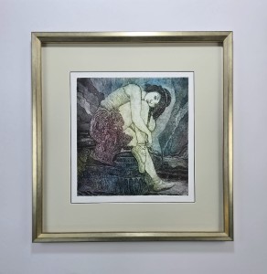 Ratajczyk Marek /Tancerka / grafika  / 58 x 58