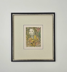 Purzycka Edyta / Z cyklu, cztery pory roku- Jesień / grafika /  38 x 34   