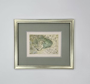 Edyta Purzycka / Królowa śniegu / grafika / 37 x 44  