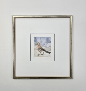 Bocianowski Marian  / Sójka /  grafika / 41 x 39