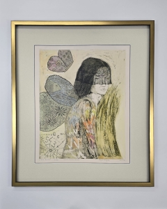 Purzycka Edyta / Czas anioła  / grafika / 74 x 64