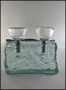 RAFALSKI ANDRZEJ / ŚWIECZNIK / szkło art.  