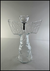 RAFALSKI ANDRZEJ / ŚWIECZNIK  ANIOŁ/  szkło art.