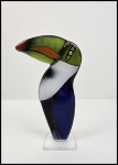 Habrat Maciej / Tukan / 24 cm / szkło art.