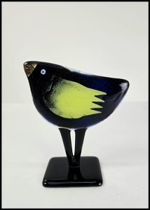 Habrat Maciej / Ptak / 17 cm / szkło art