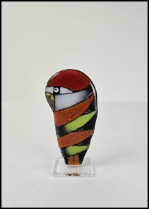 Habrat Maciej / Parrot / 16 cm / szkło art.