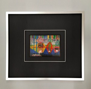 Hundertwasser .F / art print / 33 x 38