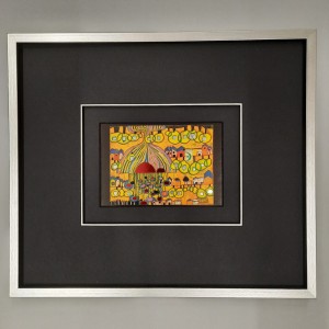 Hundertwasser .F / art print / 33 x 38