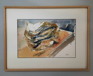 Jakobow Mircho / Smelt / akwarela / 60 x 78