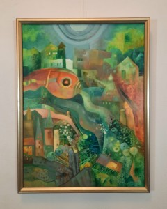 Majewski Jan / Świat podwodny  I / olej / 80 x 60