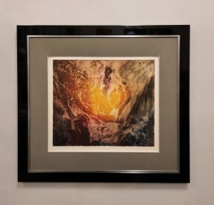 Ratajczyk Marek / Świetlista  miraże / grafika / 75 x 82