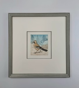 Bocianowski Marian  / Sójka /  grafika / 41 x 40