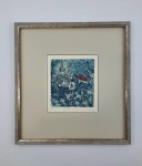 Aninowska Joanna / Paryż / grafika / 41 x 39