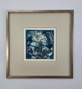 Aninowska Joanna / Madryt / grafika / 43 x 43