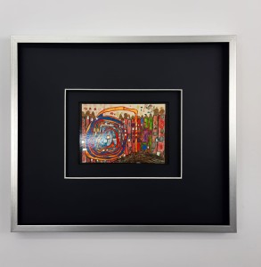 Hundertwasser .F / art print / 33 x 38