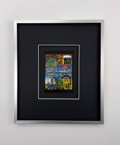 Hundertwasser .F / art print / 38 x 33