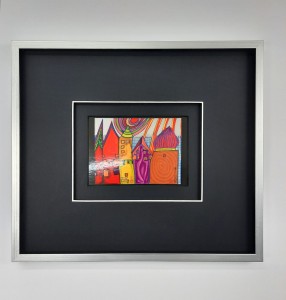 Hundertwasser .F / art print / 33 x 38 