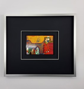 Hundertwasser .F / art print / 33 x 38 